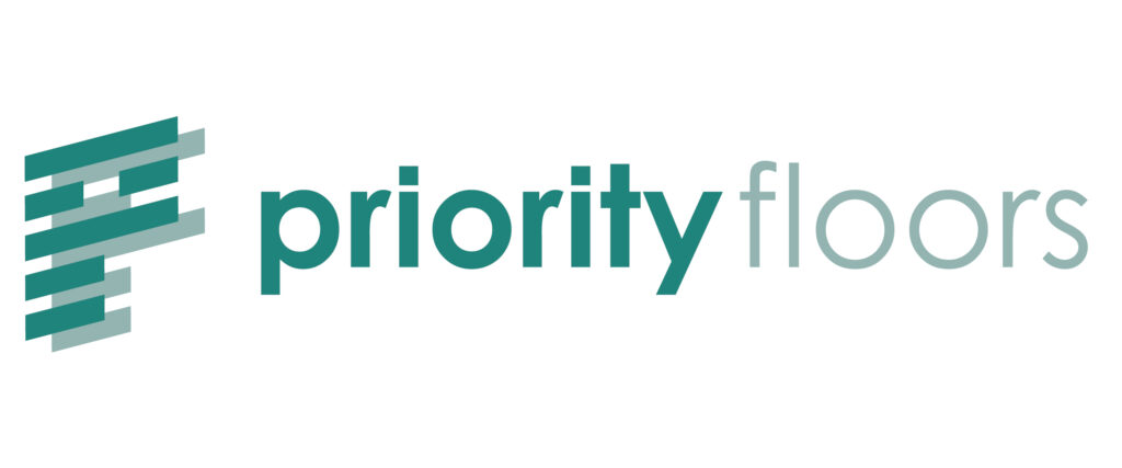 Priority Floors logo.