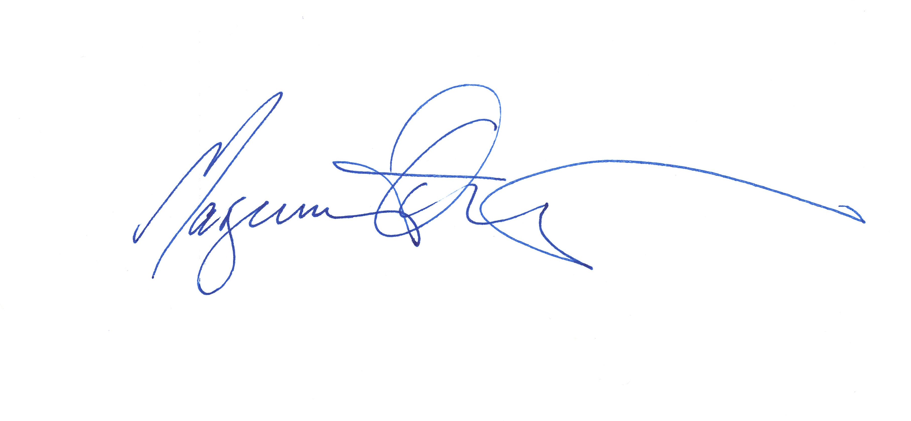 Signature.