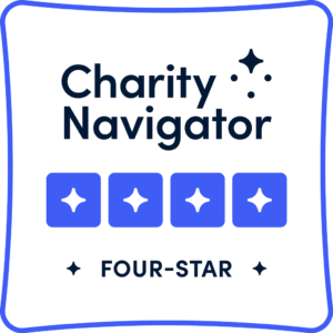 Charity Navigator Four Star Rating Badge.